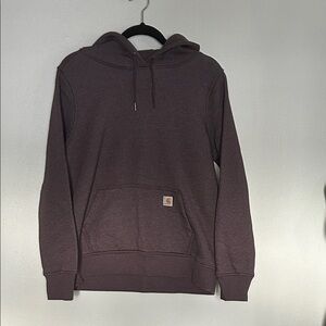 Carhartt Women's Deep Purple Heavy Hoodie size Large